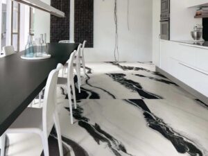 ambient bw marble wave